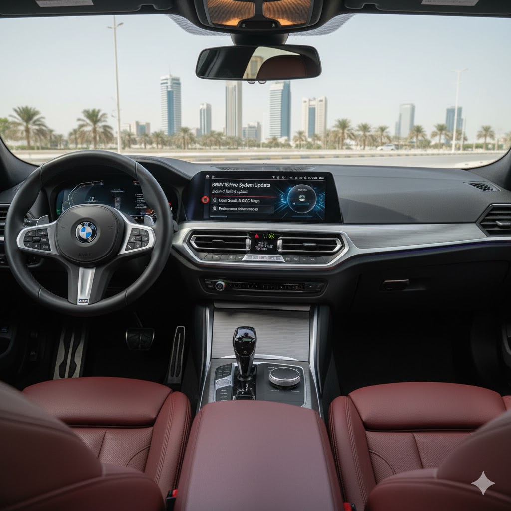 تحديث نظام iDrive في BMW جدة