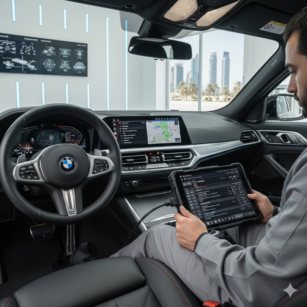 كيفية تغيير المنطقة في سيارات BMW في السعودية