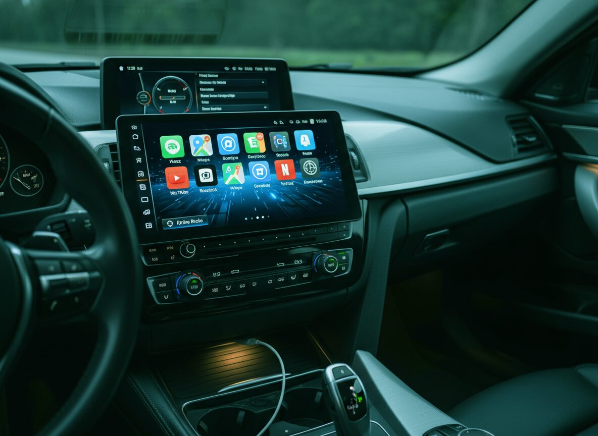 تحديث شاشة بي إم دبليو في السعودية