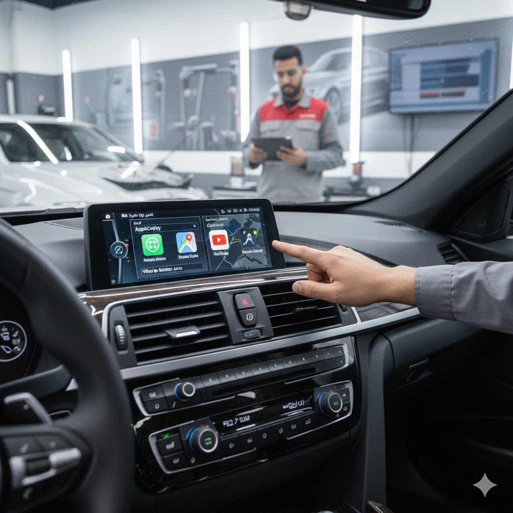 برمجة شاشة بي ام دبليو