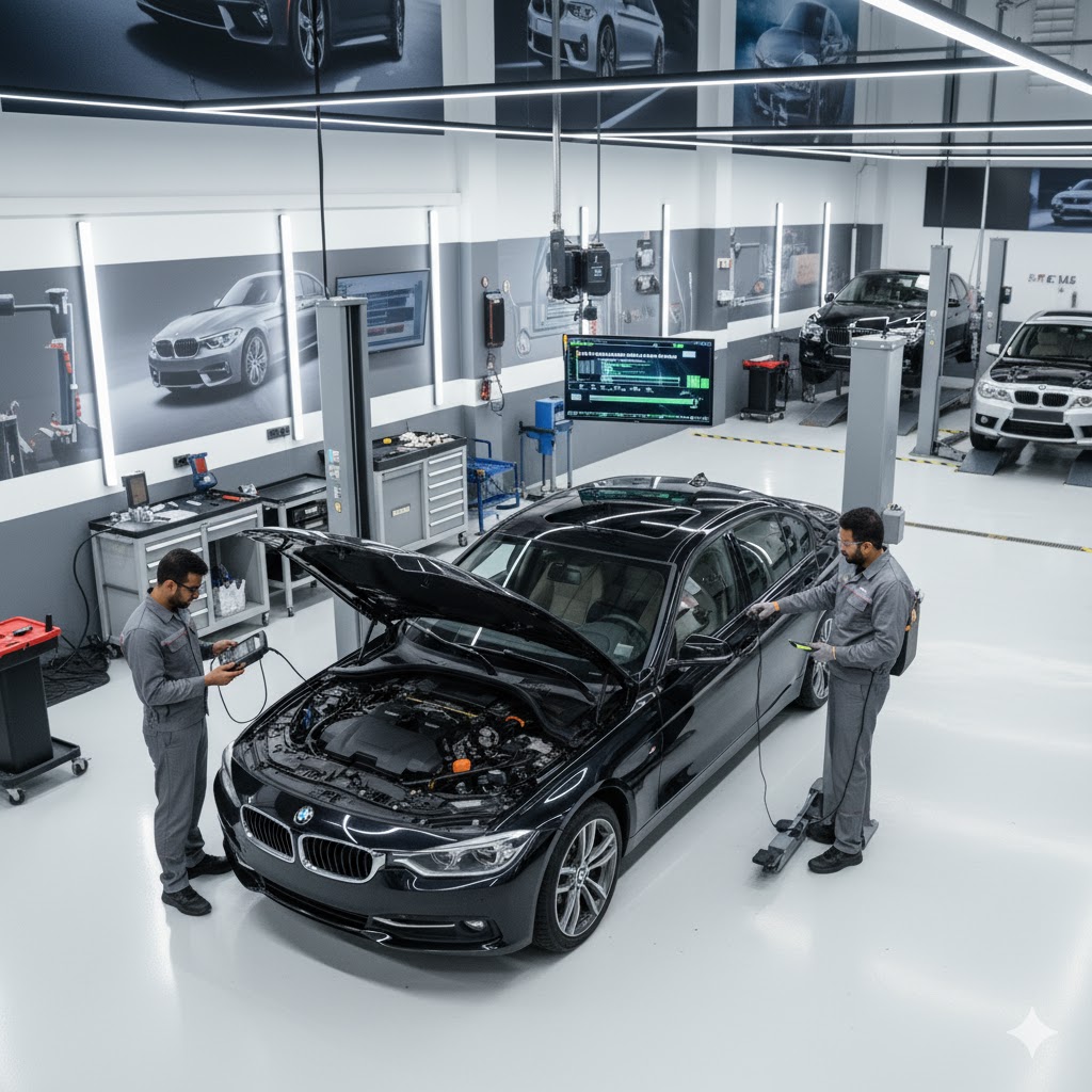 خدمات برمجة وتحديث سيارات بي إم دبليو