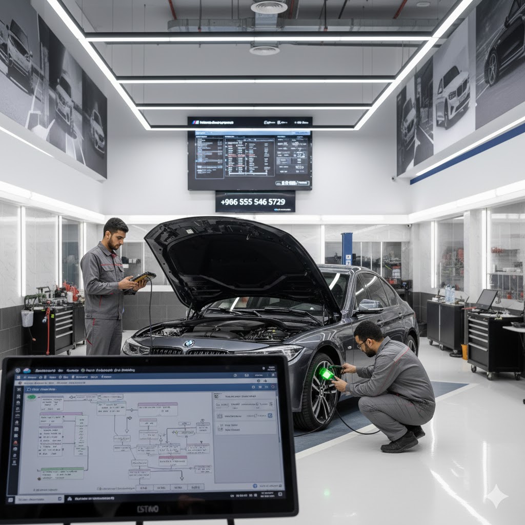 خدمات فحص إلكتروني BMW باستخدام ISTA