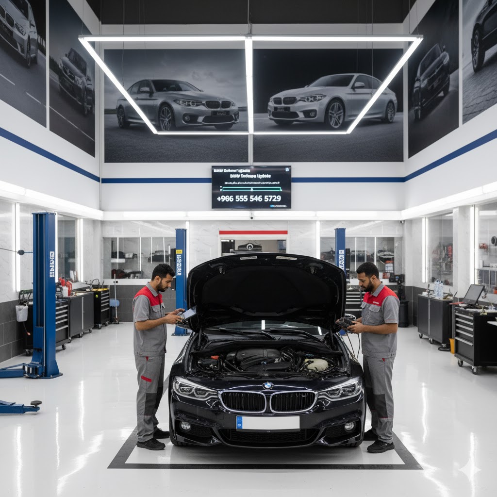 صيانة وتحديث برمجيات بي إم دبليو في السعودية