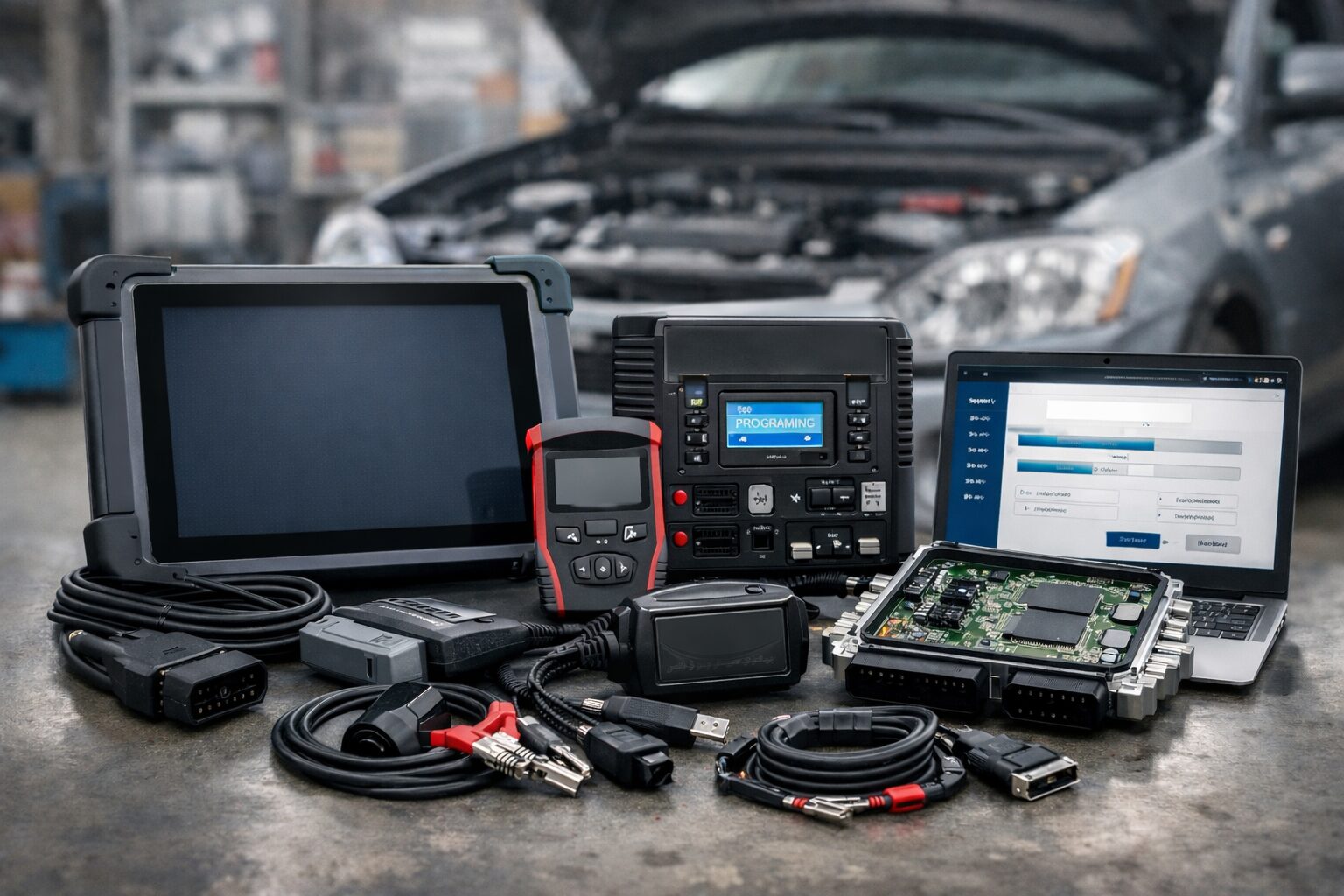 أجهزة برمجة كمبيوتر السيارات