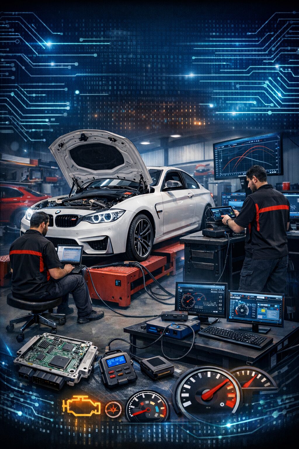 أفضل مركز برمجة سيارات في جدة