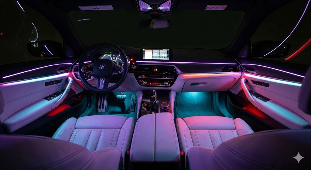 تخصيص الإضاءة الداخلية لسيارات BMW