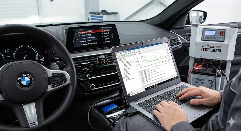 ترميز ميزات BMW غير المفعّلة